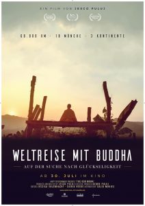 Plakat zum Film Weltreise mit Budha